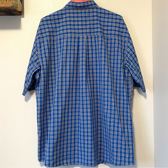 Wrangler Riata Plaid Short Sleeve - Lightweight & Breathable - Size XXL - Picture 5 of 8